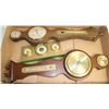 Image 1 : LOT OF 3 OLD BAROMETERS