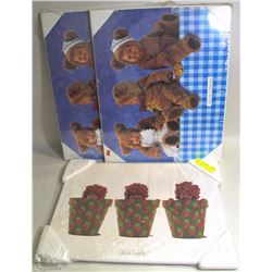 LOT OF THREE ANNE GEDDES PICTURES