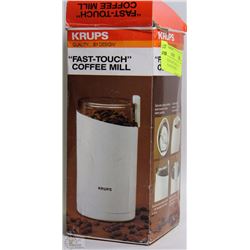 KRUPS TOUCH COFFEE MILL