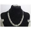 Image 1 : ELEGANT RHINESTONE NECKLACE & EARRING SET