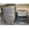 Image 1 : LOT OF 14 HALF SIZE INSERTS WITH LIDS