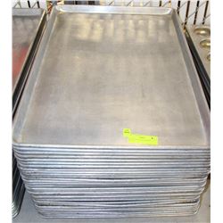 LOT OF 30 FULL SIZE BAKING SHEETS