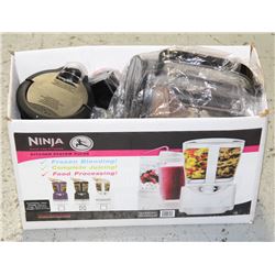 NINJA BLENDER AND ATTACHMENTS