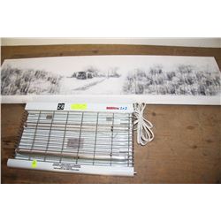 MANTIS BUG ZAPPER & OLD STRATHCONA CANVAS PIC