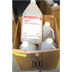 CASE OF 4 DIVERSEY BROAD SPECTRUM CLEANER & NO