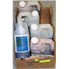 Image 1 : 5  ASSORTED CONCENTRATED CLEANING SOLUTION INCL
