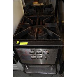 2 BURNER POT STOVE WITH SS STAND