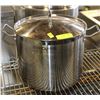 Image 1 : "COOKS QUARTERS" STOCK POT 18/10 STAINLESS STEEL