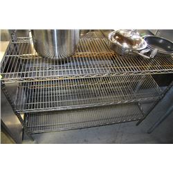 3-TIER METAL SHELF 18"X48"