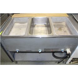 WATERLESS FOOD WARMER WITH SECTIONAL INFINITE