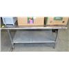 Image 1 : SS TABLE 30"X48"X28"H