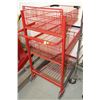 Image 1 : RED SHOPPING CART