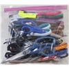 Image 1 : BAG OF VARIOUS STYLE+SIZE SCISSORS