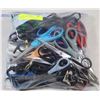 Image 1 : BAG OF VARIOUS STYLE+SIZE SCISSORS