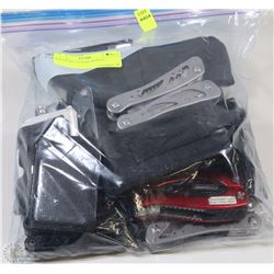 BAG OF MULTI-TOOL KNIVES