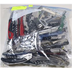 BAG OF CORK SCREWS