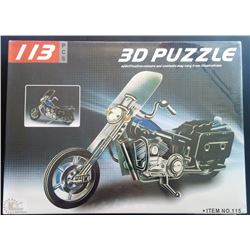NEW IN BOX 3D MOTOR CYCLE PUZZLE