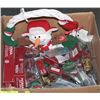 Image 1 : BOX OF XMAS DECORATIONS