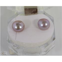 15)FRESH WATER LAVENDER  PEARL  .925 SILVER