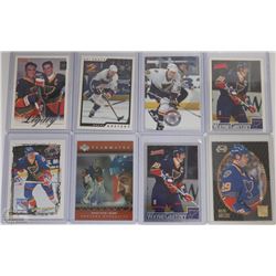 WAYNE GRETZKY ST LOUIS BLUES NHL CARDS x8