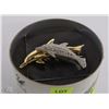 Image 1 : ORIGINAL DESIGN DOLPHIN BROOCH HANDSET WITH