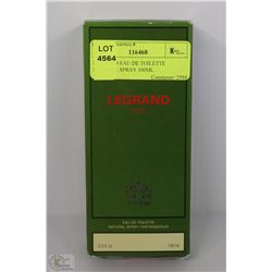 LEGRAND EAU DE TOILETTE NATURAL SPRAY 100ML