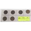Image 1 : 6 BRITISH HALF PENNIES 1896-1922