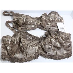 2 CHANTELLE LACE BRAS SIZE 34F