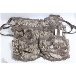 3 CHANTELLE LACE BRAS SIZE 32F