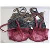 Image 1 : 3 CHANTELLE LACE BRAS SIZE 36C