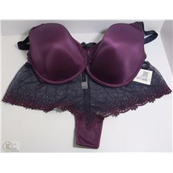 CHANTELLE LACE BRA SIZE 34G AND LARGE PANTIES