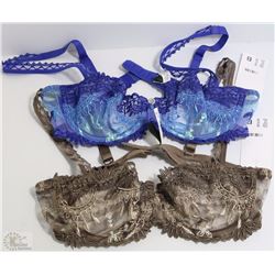 2 CHANTELLE LACE BRAS SIZE 34B