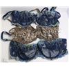 Image 1 : 3 CHANTELLE LACE BRAS SIZE 34D