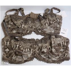 2 CHANTELLE LACE BRAS SIZE 36F