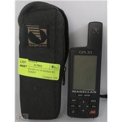 MAGELLAN GPS 315 POWERED BY "AA" BATTERIES