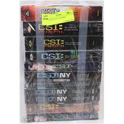 10 DVD SETS OF CSI SERIES