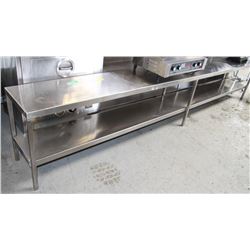 STAINLESS STEEL 10' SHELF