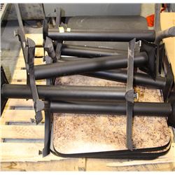 6 TABLES WITH PEDESTALS FOR CAFE/RESTAURANT