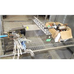 LOT OF BEER SERVING ACCESSORIES INCL 8 SPOUT