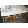 Image 1 : ME 13-STAINLESS STEEL WORK TABLE - 30" X 72"