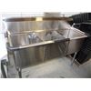 Image 1 : ME 01-TRIPLE COMPARTMENT STAINLESS STEEL SINK