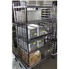 Image 1 : STEEL  SHELF ON WHEELS HEAVY DUTY 36"X20"X69"H