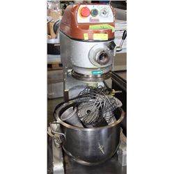 SPAR 20QT TABLE TOP MIXER WITH ATTACHMENTS