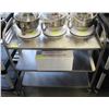 Image 1 : STAINLESS STEEL 3 TIER KITCHEN CART ON WHEELS