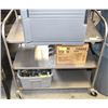 Image 1 : STAINLESS STEEL 3 TIER KITCHEN CART ON WHEELS