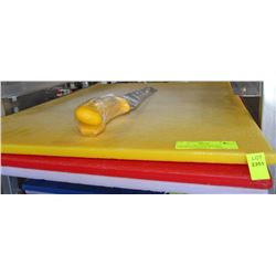 LOT OF 2 TWIN MASTER ICE HARDENED KNIVES & 3 PREP