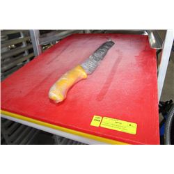 LOT OF 2 TWIN MASTER ICE HARDENED KNIVES & 3 PREP