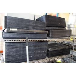 LARGE LOT OF ASSORTED RUBBER/PLASTIC BOOT MATS