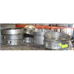 LOT OF 8 S/S "BROWNE-CHILE" DISHES+5 S/S ANGEL