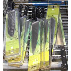 LARGE LOT OF FULLY FORGED PROFESSIONAL CHEFS